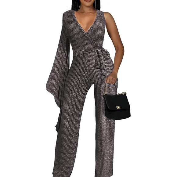 Sparkly Knit Romper Size 12 (XXL) - Picture 1 of 6